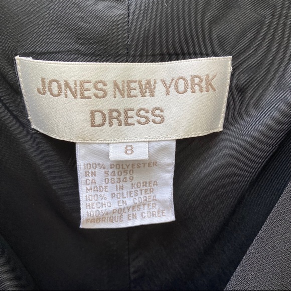 Jones New York size 8 shift dress v neck - Picture 13 of 15